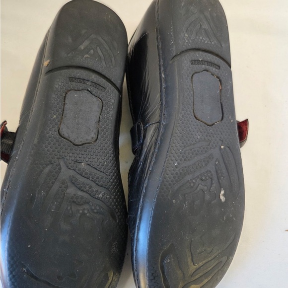 BORN Mary Jane Shoes Womens Size 8.5 Black Leather Buckle - Picture 7 of 8